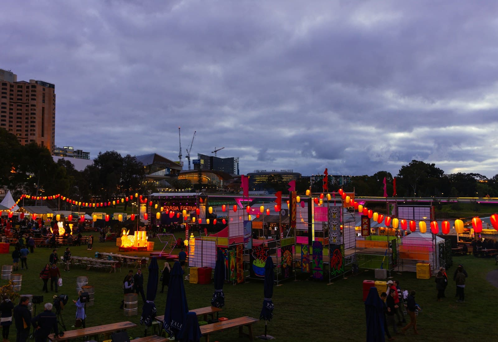 Community Festival celebration atmosphere