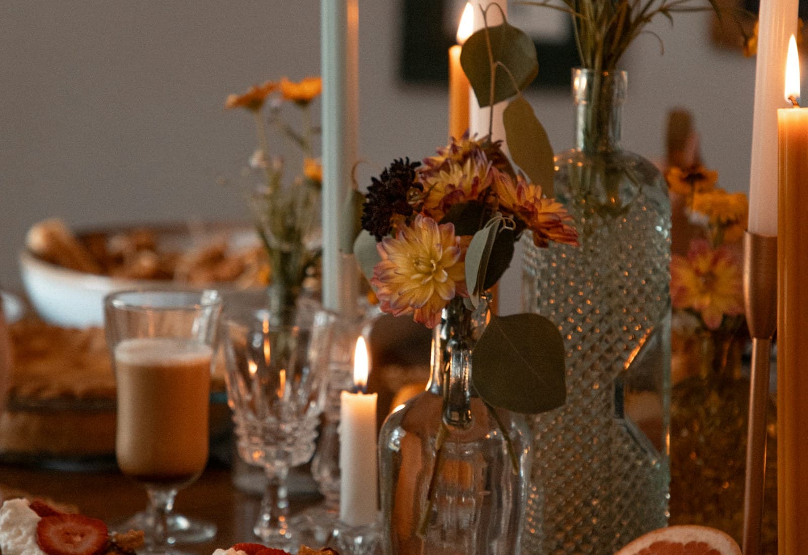 Dinner Party celebration atmosphere