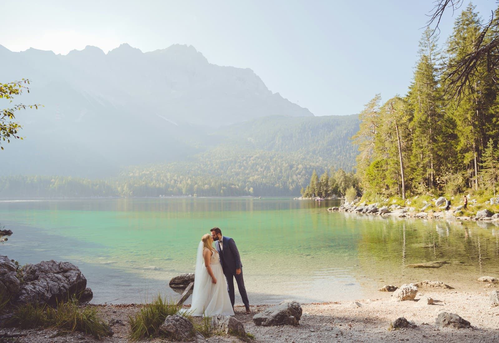 Elopement celebration atmosphere
