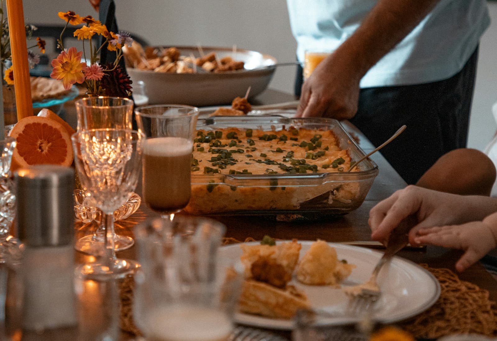 Rehearsal Dinner celebration atmosphere